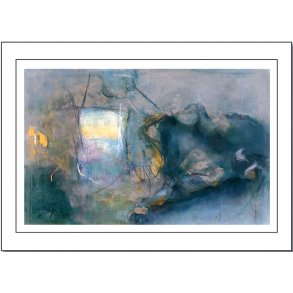 Oluf Hst plakat 30x40 cm.