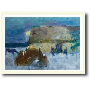 Oluf Hst plakat 30x40cm i ramme