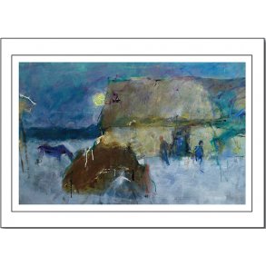 Oluf Hst plakat 30x40 cm.