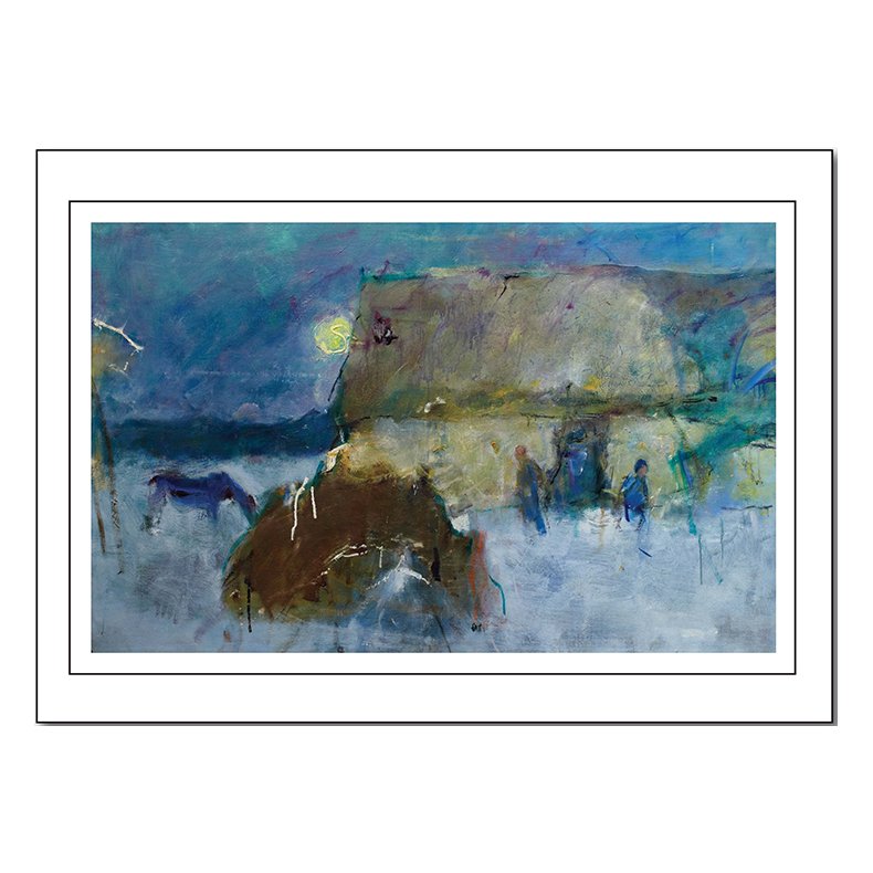 Oluf Hst plakat 30x40 cm.