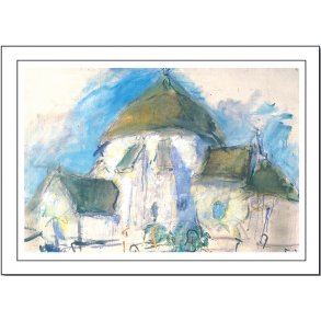 Oluf Hst plakat 30x40 cm.