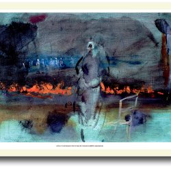 Oluf Hst plakat 30x40cm i ramme