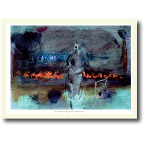 Oluf Hst plakat 30x40cm i ramme