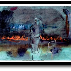 Oluf Hst plakat 30x40cm i ramme