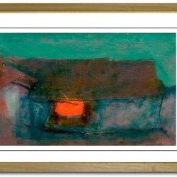 Oluf Hst plakat 30x40cm i ramme