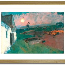 Oluf Hst plakat 30x40cm i ramme