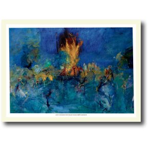 Oluf Hst plakat 30x40cm i ramme