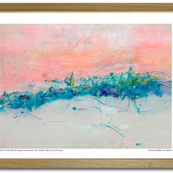 Oluf Hst poster 30x40cm in frame