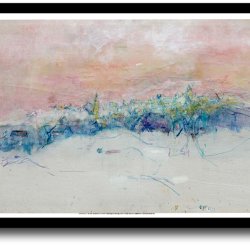 Oluf Hst poster 30x40cm in frame