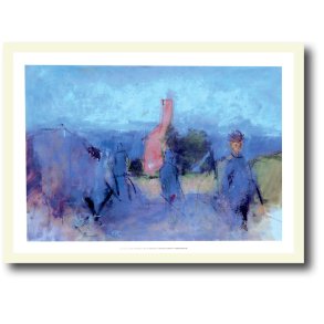 Oluf Hst plakat 30x40cm i ramme