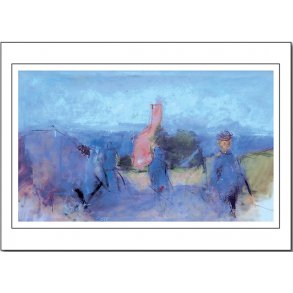 Oluf Hst plakat 30x40 cm.