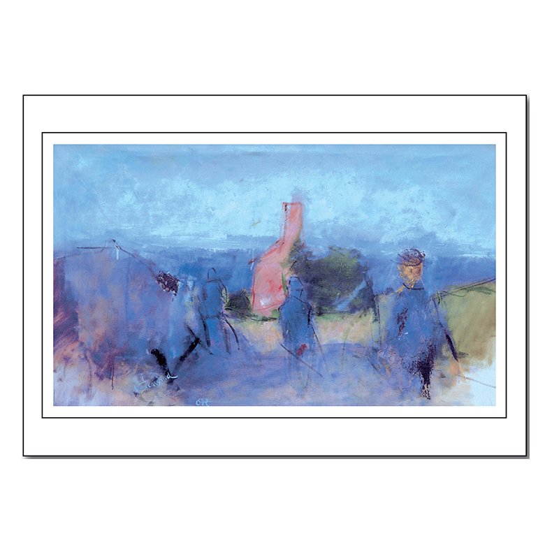 Oluf Hst plakat 30x40 cm.