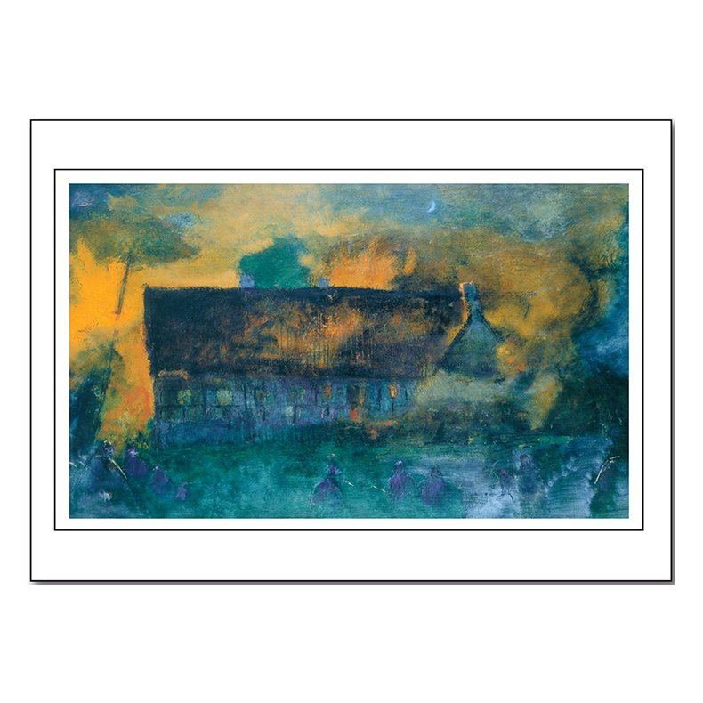 Oluf Hst poster 30x40 cm