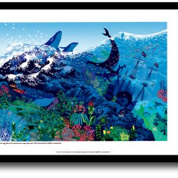 Peggy Nille plakat 30x40cm i ramme