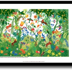 Peggy Nille plakat 30x40cm i ramme