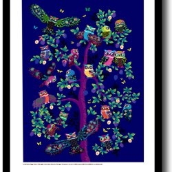 Peggy Nille plakat 30x40cm i ramme