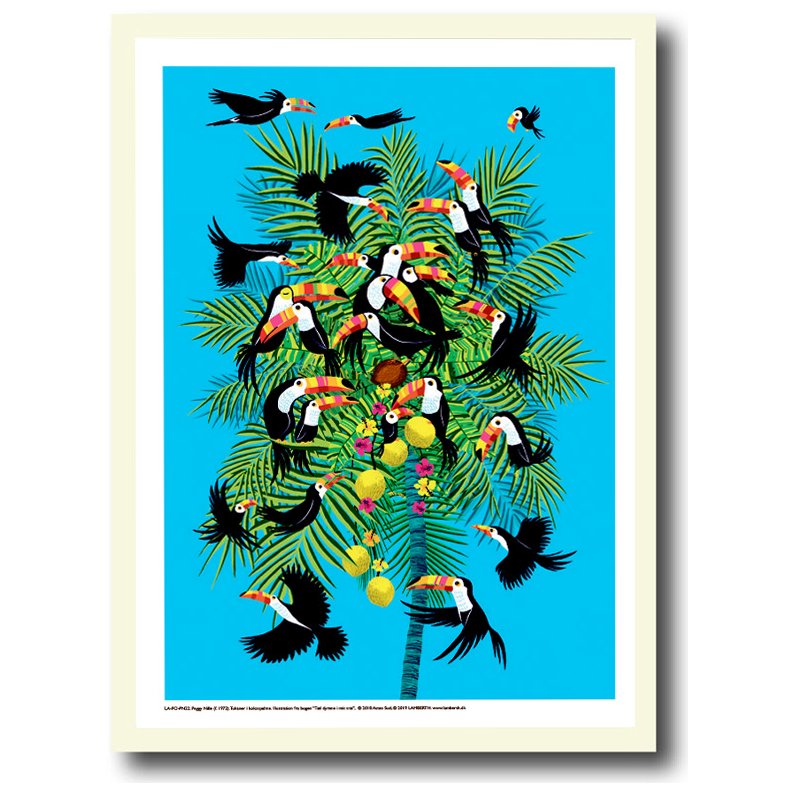 Peggy Nille plakat 30x40cm i ramme