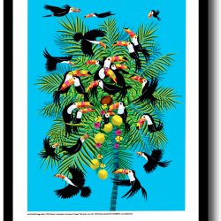 Peggy Nille plakat 30x40cm i ramme