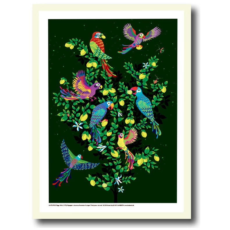 Peggy Nille plakat 30x40cm i ramme