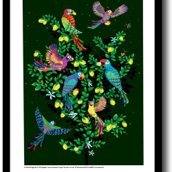 Peggy Nille plakat 30x40cm i ramme