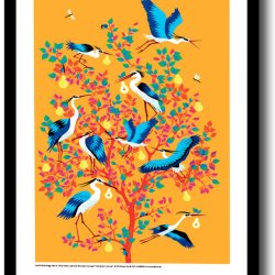 Peggy Nille plakat 30x40cm i ramme