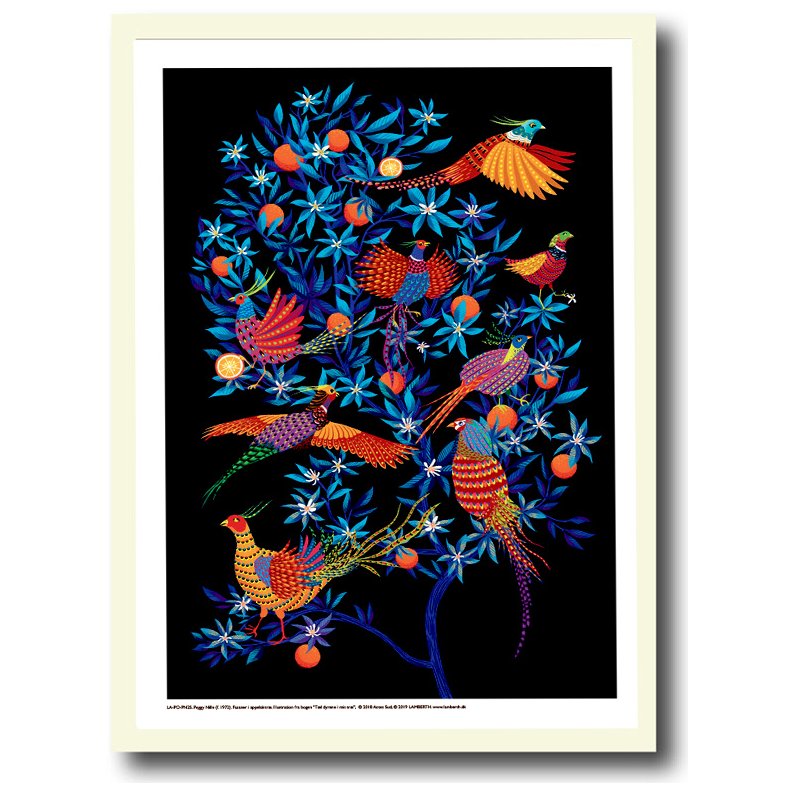 Peggy Nille plakat 30x40cm i ramme