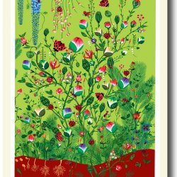 Peggy Nille poster 30x40cm in frame