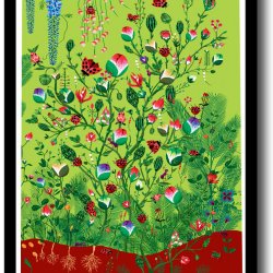 Peggy Nille poster 30x40cm in frame