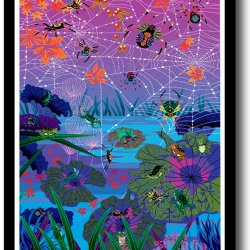 Peggy Nille poster 30x40cm in frame