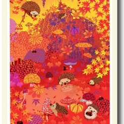 Peggy Nille poster 30x40cm in frame