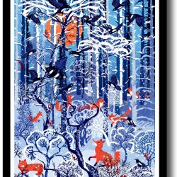 Peggy Nille poster 30x40cm in frame