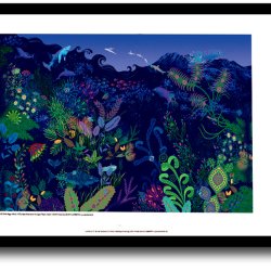 Peggy Nille plakat 30x40cm i ramme