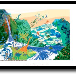 Peggy Nille plakat 30x40cm i ramme