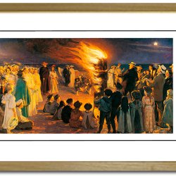 Skagen plakat 30x40cm i ramme