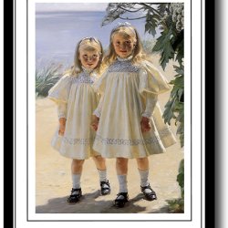 Skagen plakat 30x40cm i ramme