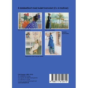 Gaveske med dobbeltkort