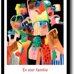 Leif Sylvester plakat 30x40cm i ramme