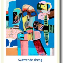 Leif Sylvester plakat 30x40cm i ramme