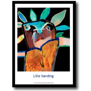 Leif Sylvester plakat 30x40cm i ramme