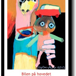 Leif Sylvester plakat 30x40cm i ramme