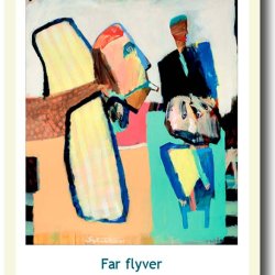 Leif Sylvester plakat 30x40cm i ramme