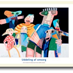 Leif Sylvester plakat 30x40cm i ramme