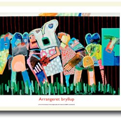 Leif Sylvester plakat 30x40cm i ramme