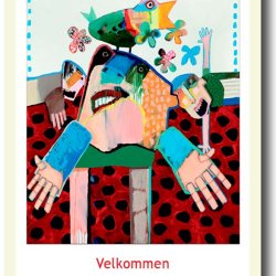 Leif Sylvester plakat 30x40cm i ramme