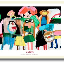 Leif Sylvester plakat 30x40cm i ramme