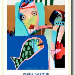 Leif Sylvester plakat 30x40cm i ramme