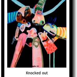 Leif Sylvester plakat 30x40cm i ramme