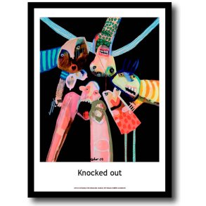 Leif Sylvester plakat 30x40cm i ramme