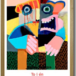 Leif Sylvester plakat 30x40cm i ramme
