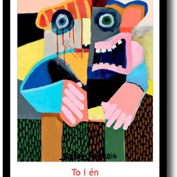Leif Sylvester plakat 30x40cm i ramme